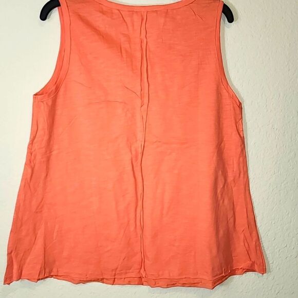 Doe & Rae NWOT Embroidered Top - Orange - Picture 3 of 3